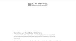 Desktop Screenshot of lamoureuxandco.com